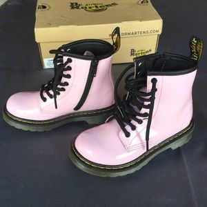 Dr. Martens AirWair Pale Pink Girls Boots